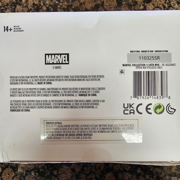 McFarlane Marvel The Juggernaut 1:10th Gold Label Posed Figure Statue Figurine - Picture 6 of 8